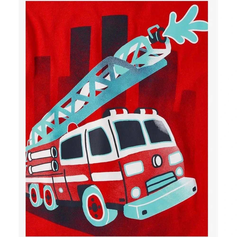 The Childrens‎ Place Graphic T-Shirts Boys Multi New Preschool Fire Space 3pk